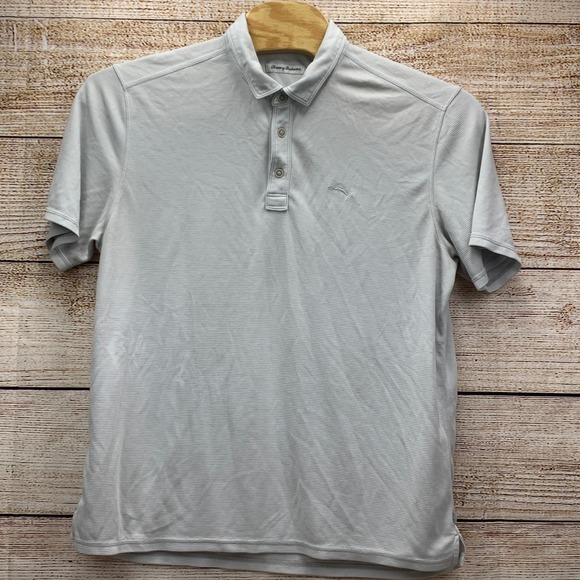 Tommy Bahama Polo Shirt Striped Moisture Wicking Golf‎ Casual [Size Extra large] - Picture 1 of 7